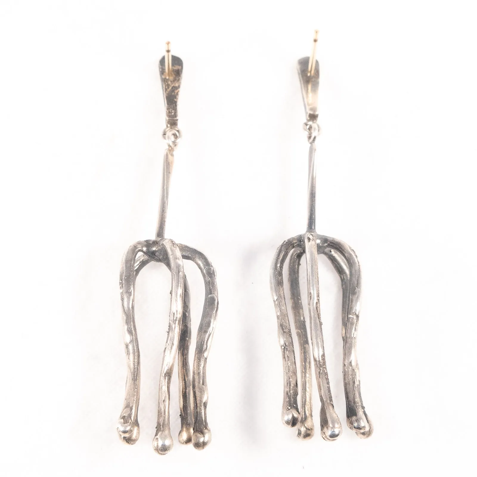 Polly Stehman Sterling Silver Earrings