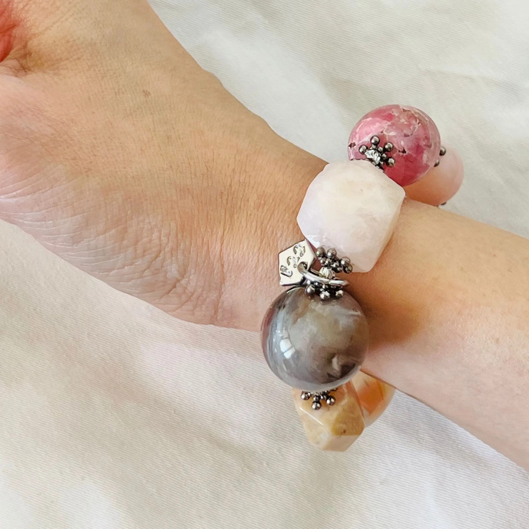 Raw Pinks Bracelet SHW