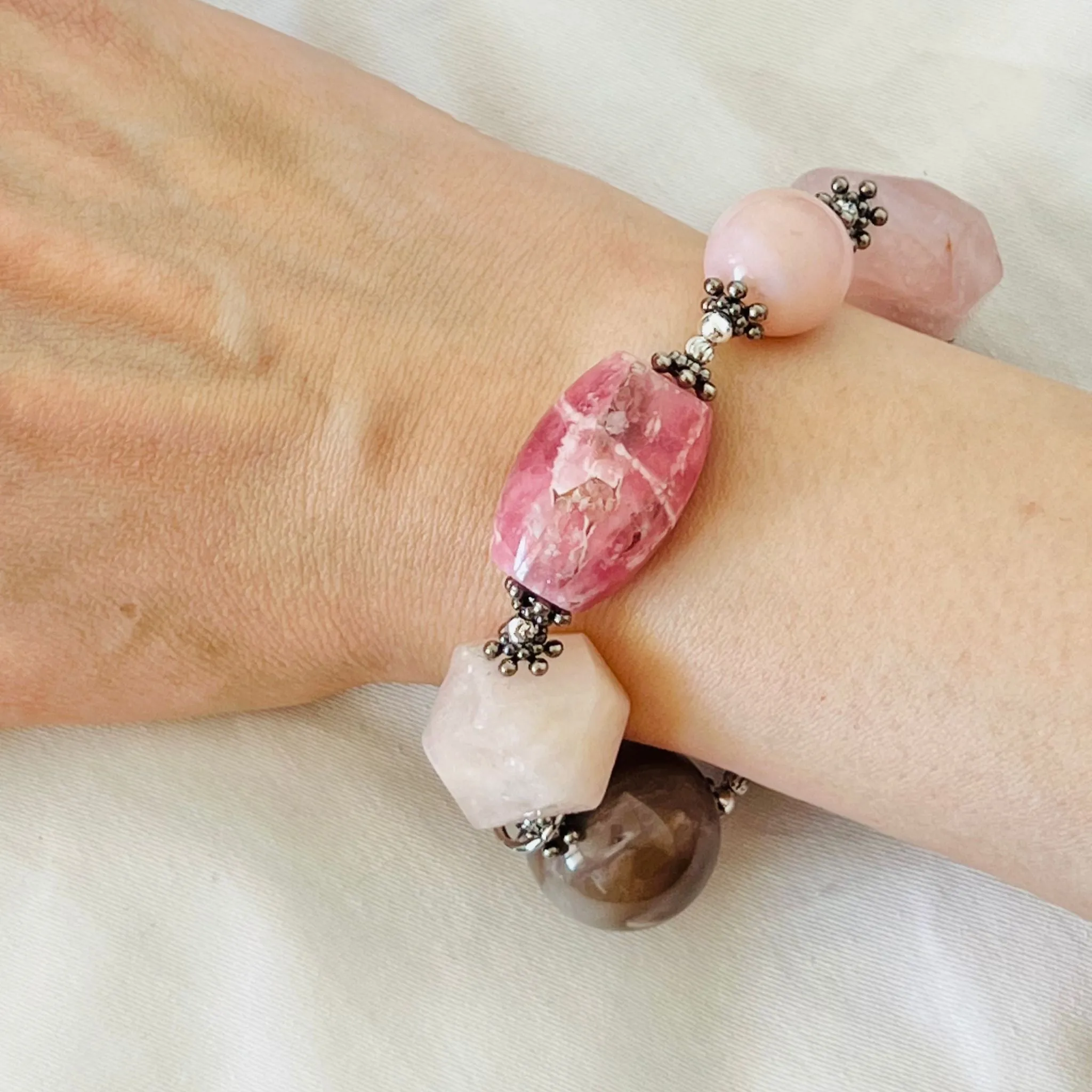 Raw Pinks Bracelet SHW