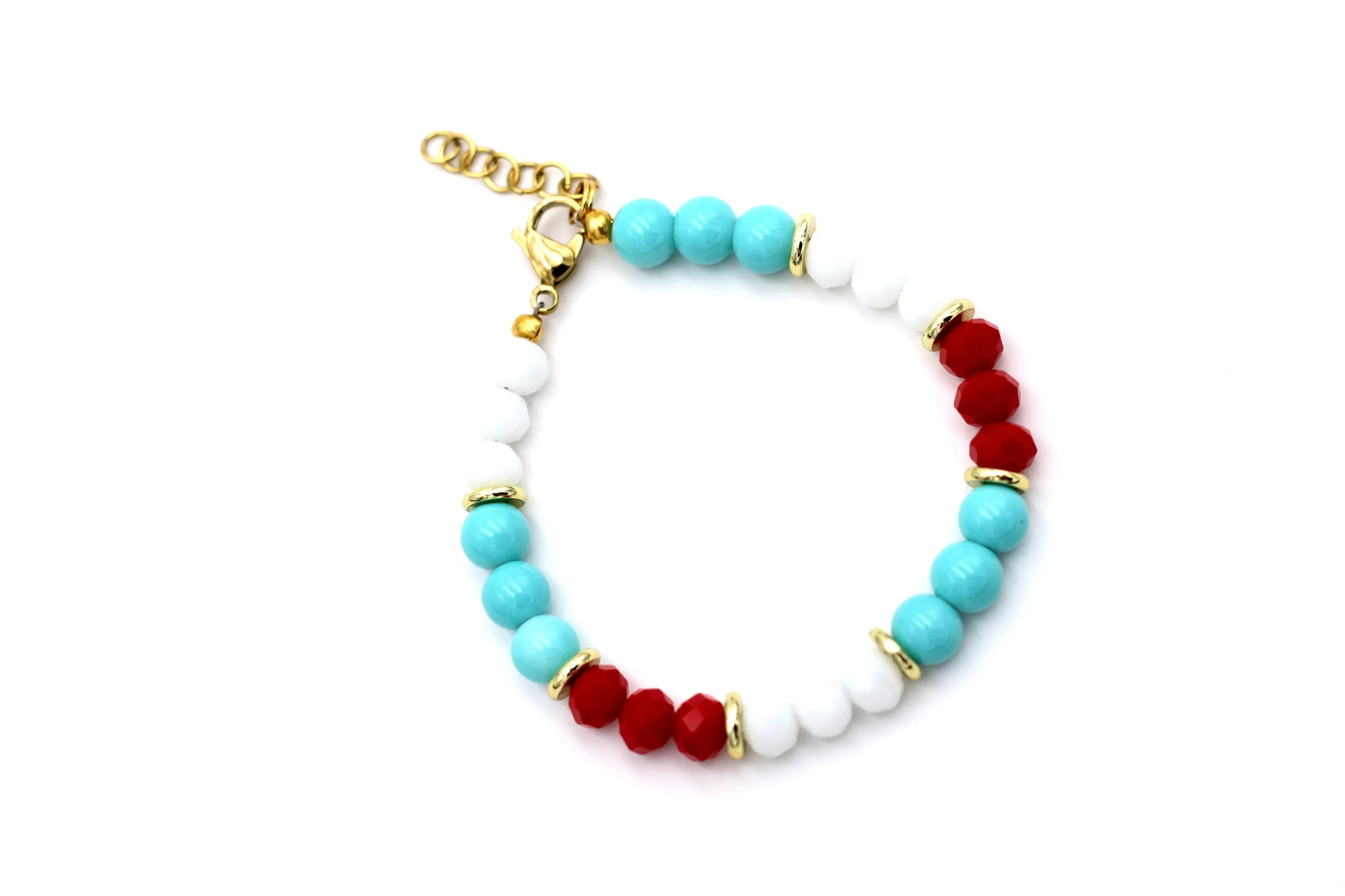 Red Turquoise Bracelet