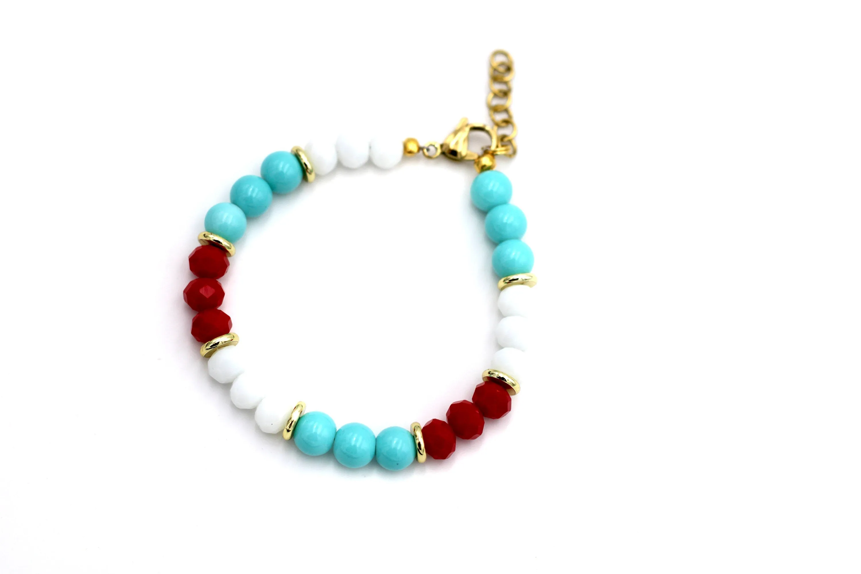 Red Turquoise Bracelet