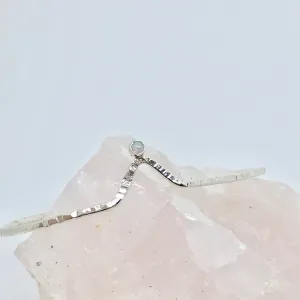 Rise Cuff in Sterling Silver