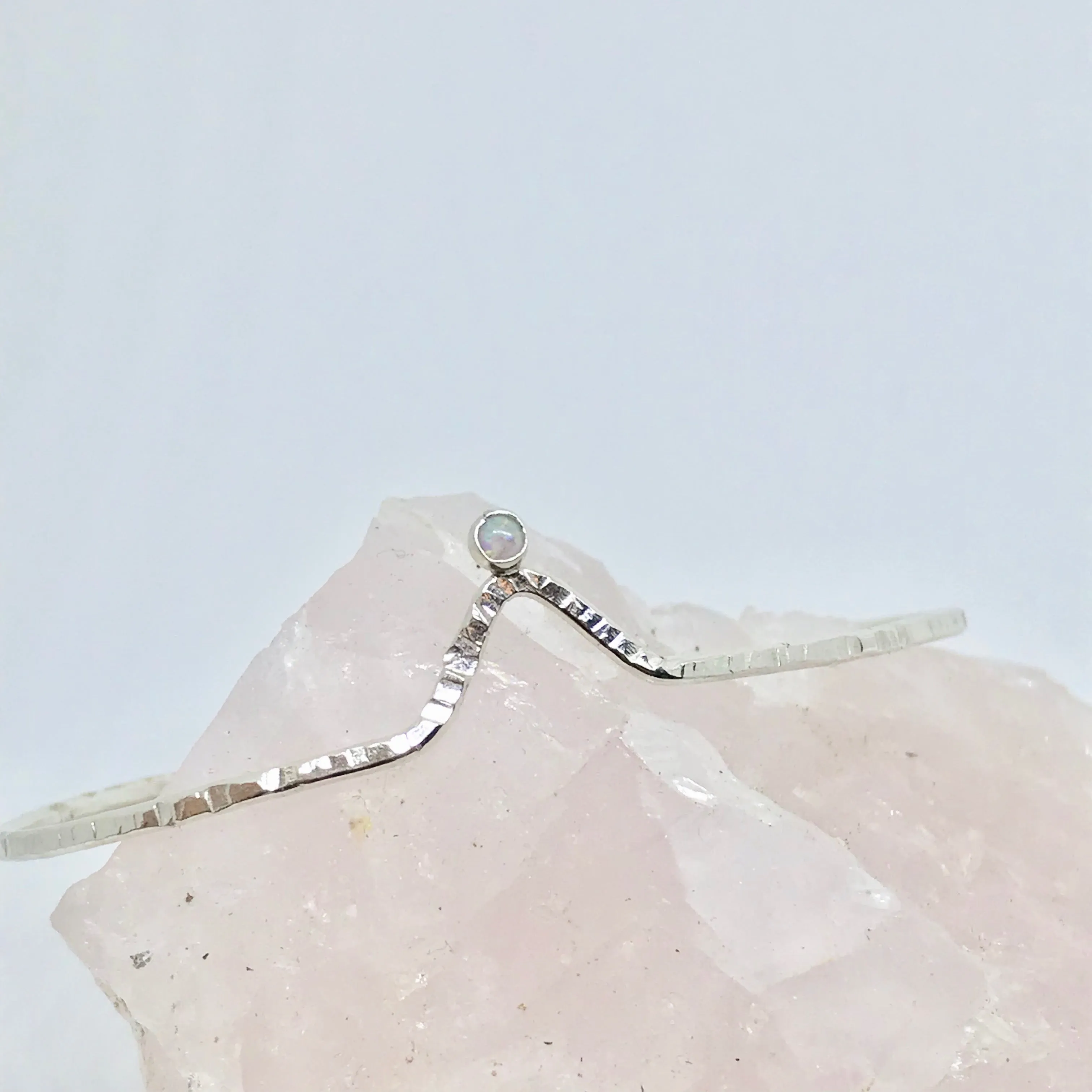 Rise Cuff in Sterling Silver