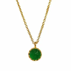 Rococo Necklace - Emerald Quartz