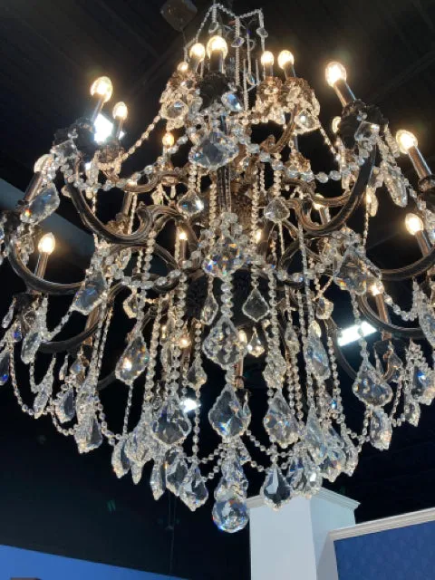 *SCHONBEK CHANDELIER 25 LIGHTS 3 TIERS