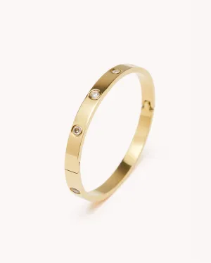 SHANIA BANGLE - GOLD