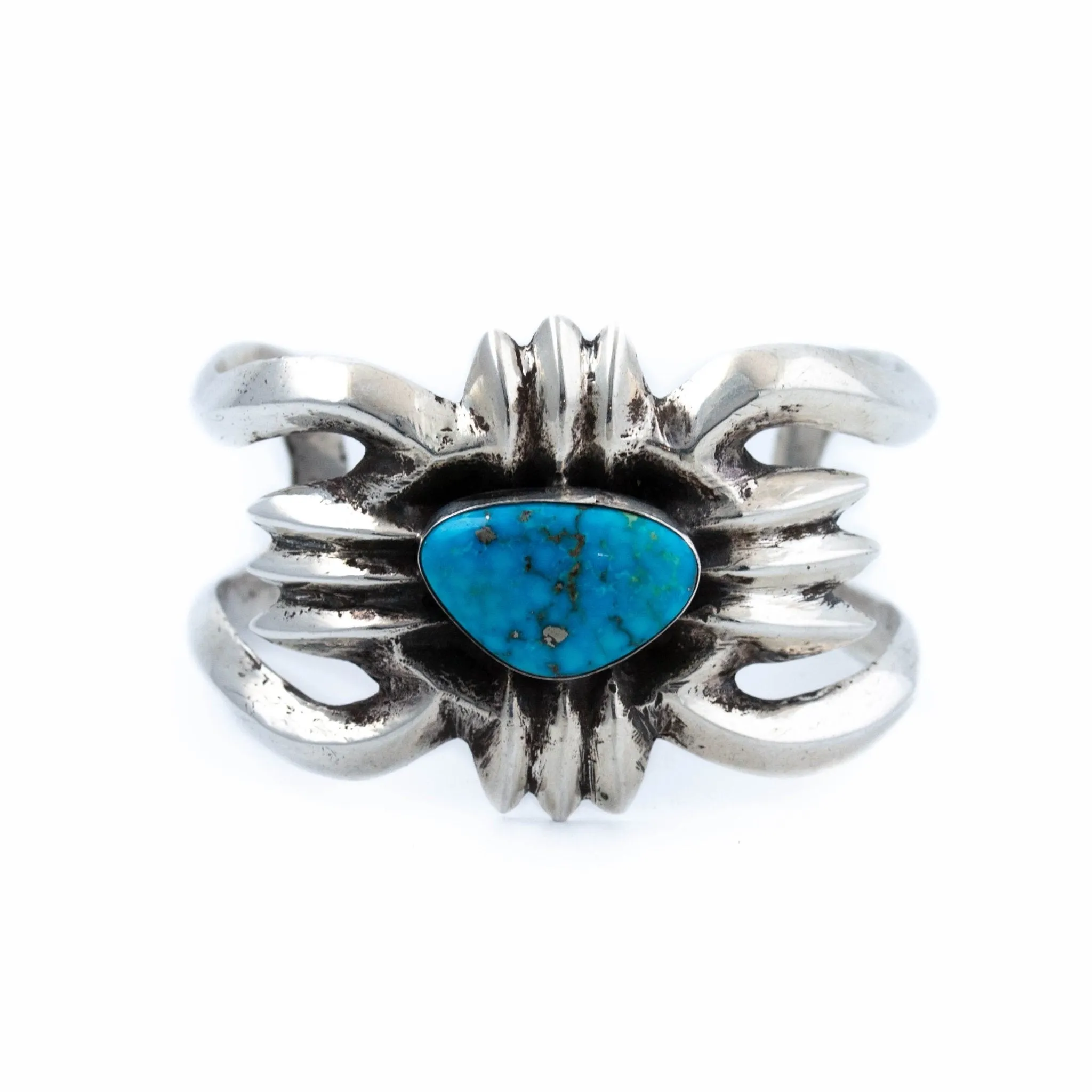 Sharp 1970's  Sandcast Cuff