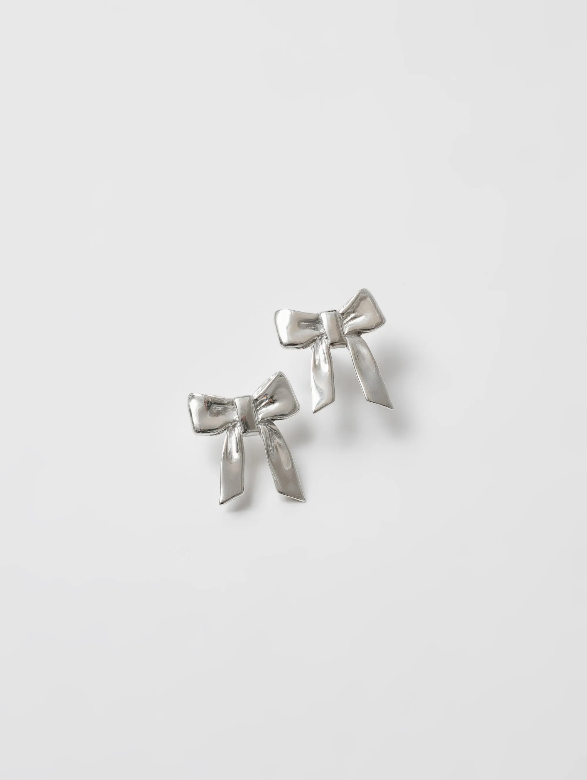 Small Ruby Studs in Sterling Silver