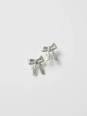 Small Ruby Studs in Sterling Silver