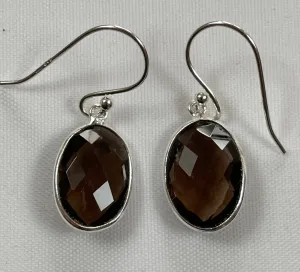 Smokey Quartz Drop Earrings