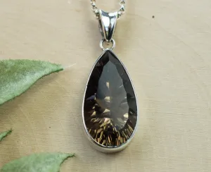 Smoky Quartz Pendant; Genuine Untreated USA Smokey Quartz