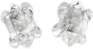 Starborn Herkimer Diamond 925 Sterling Silver Post Earrings