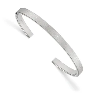 Sterling Silver Radiant Essence Cuff Bangle