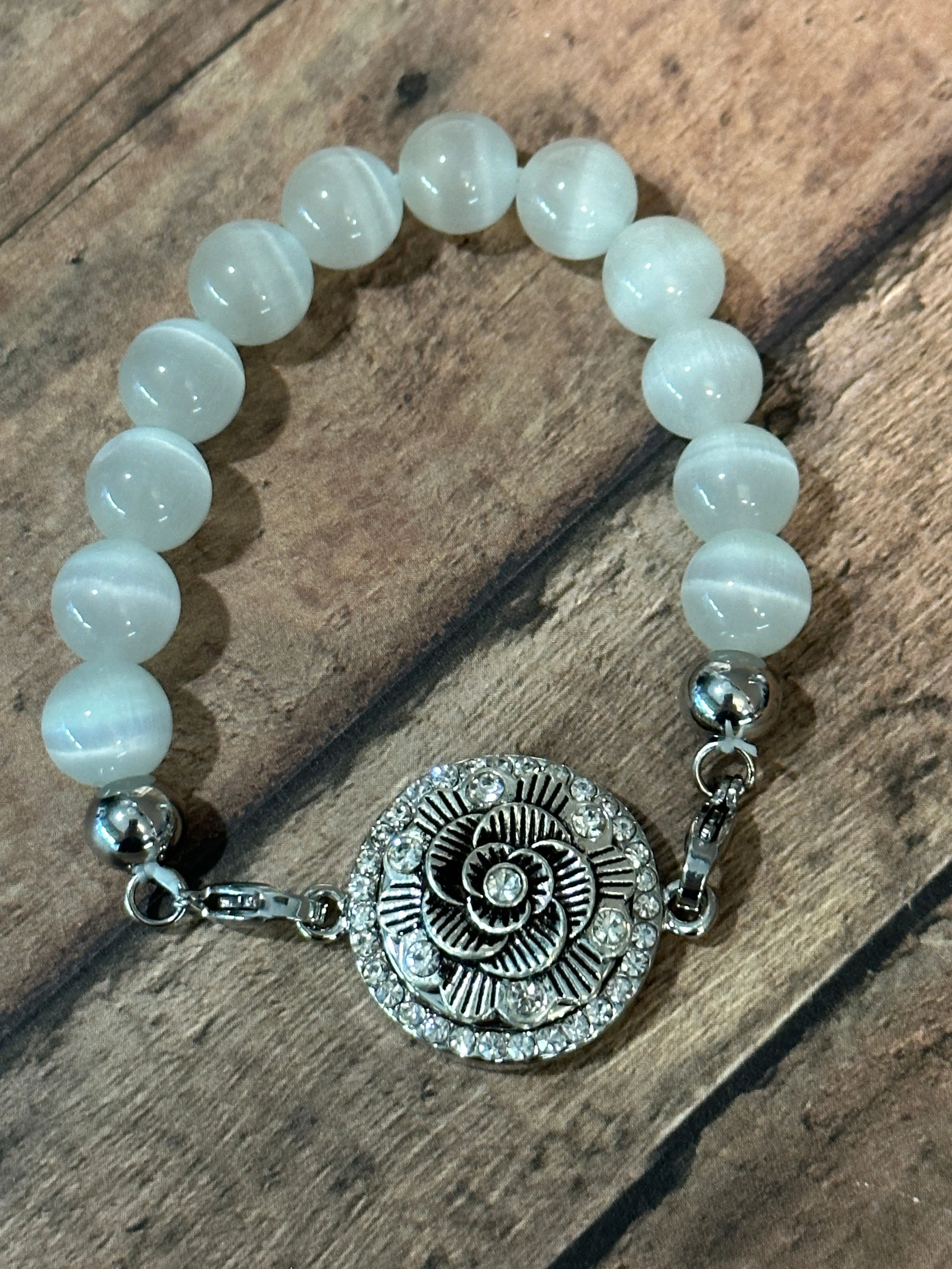 STRETCH Bead Snap Bracelet