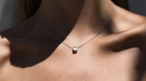 The Composite Emerald Cut Necklace