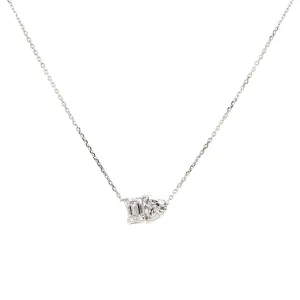 Toi et Moi Diamond Necklace