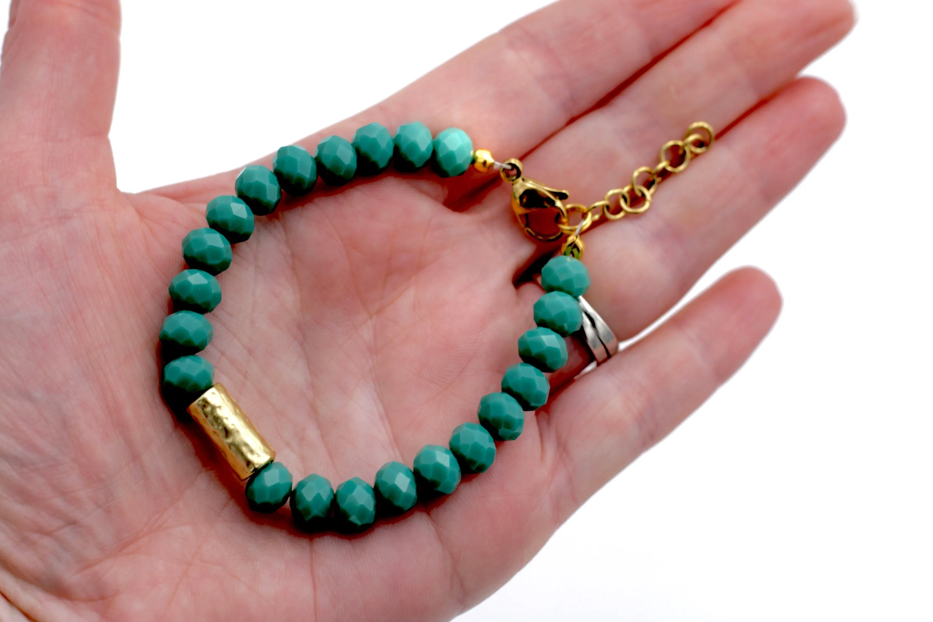 Turquoise Beaded Bracelet