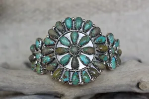 Turquoise Desert Cluster Bracelet