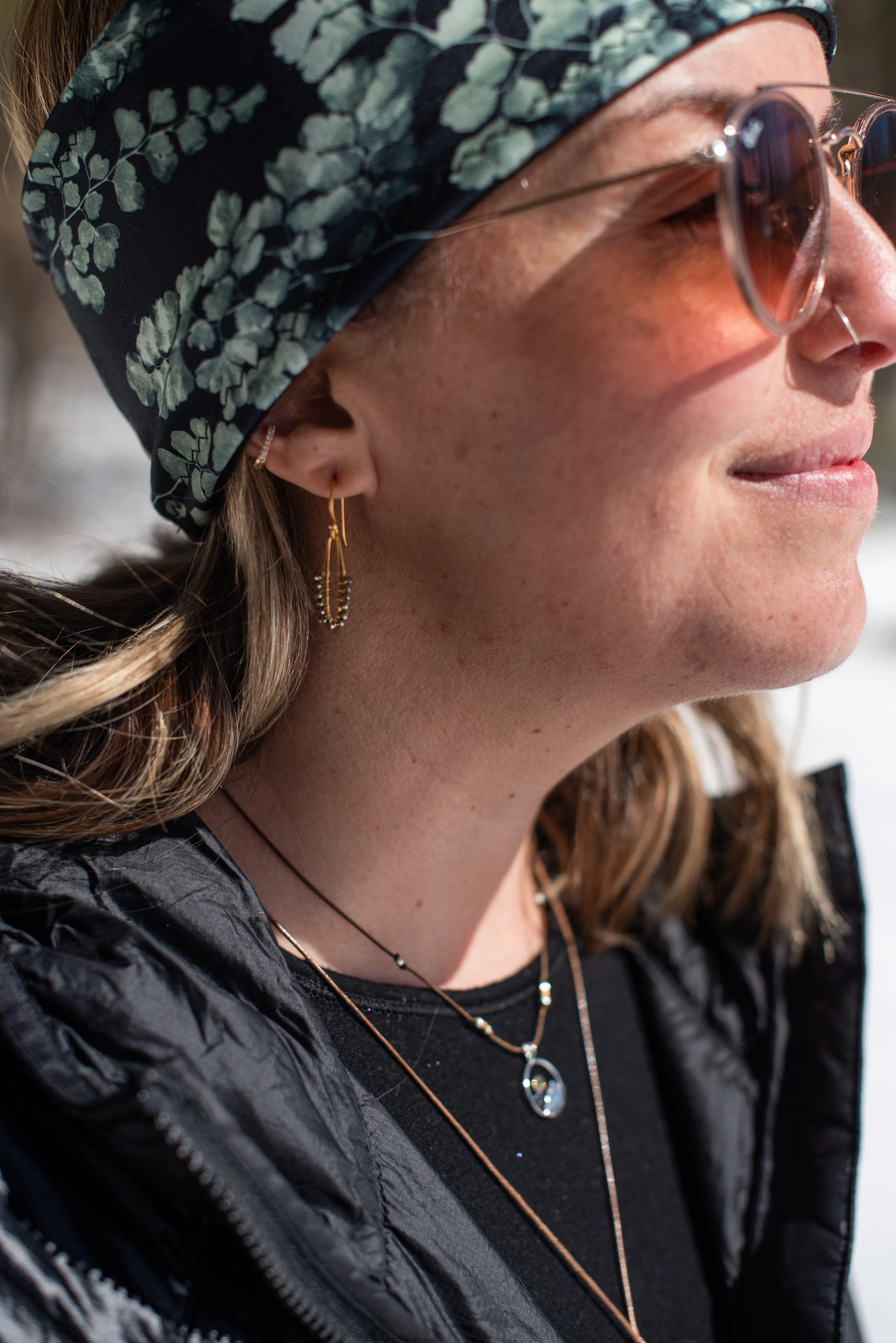 Verona Earrings - Pyrite