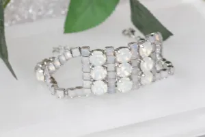 WHITE BANGLE BRACELET